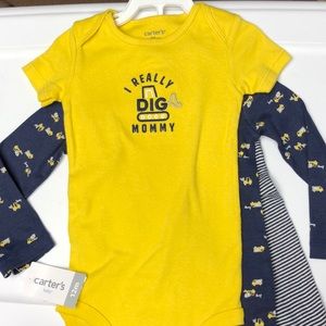 Dump Truck Three Piece Set